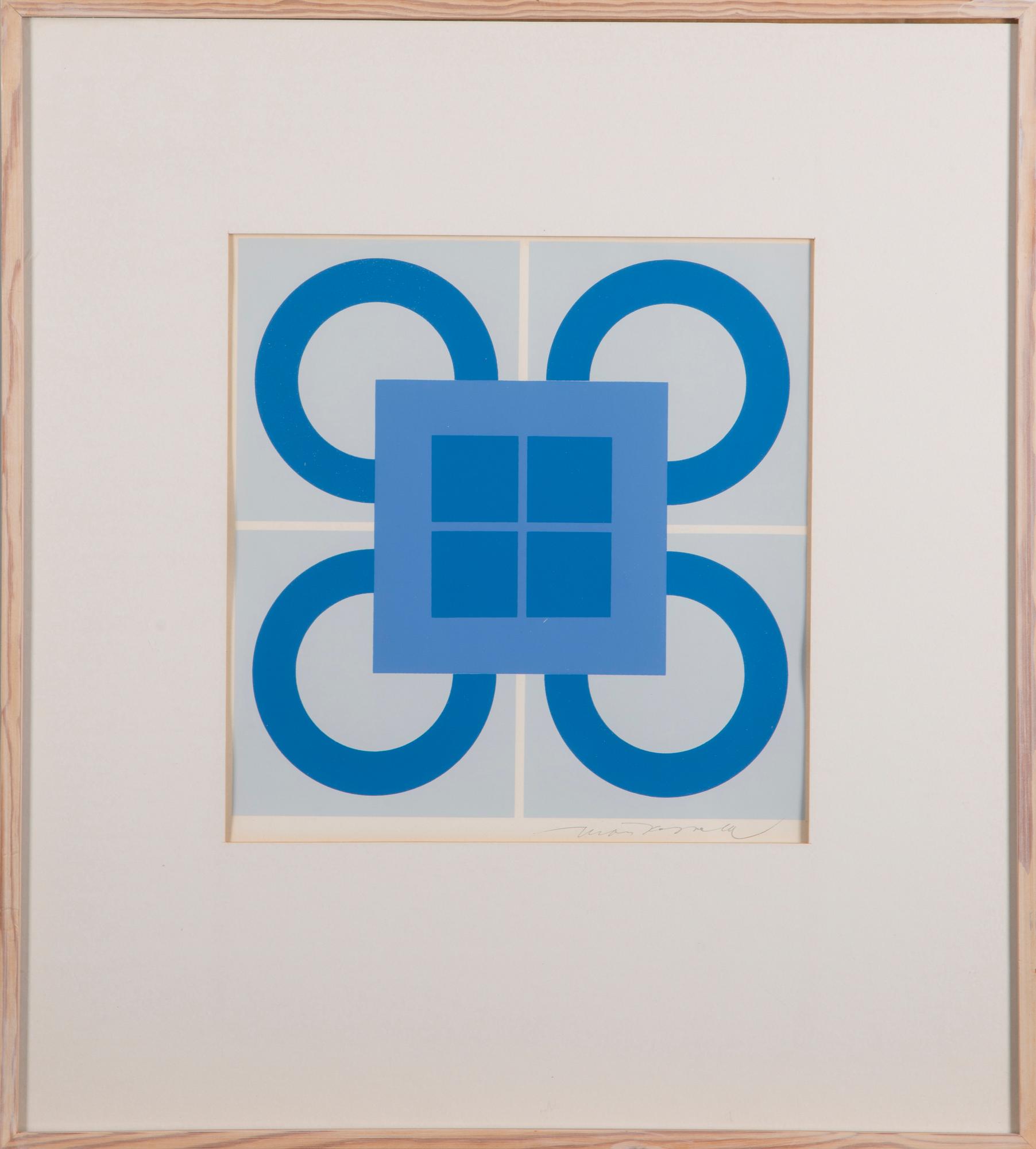 MATTI KOSKELA, serigrafia, signeerattu.