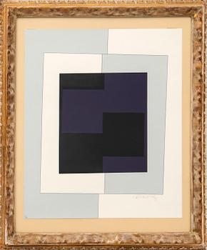 Victor Vasarely,  serigraph signed and numbered 51/138.