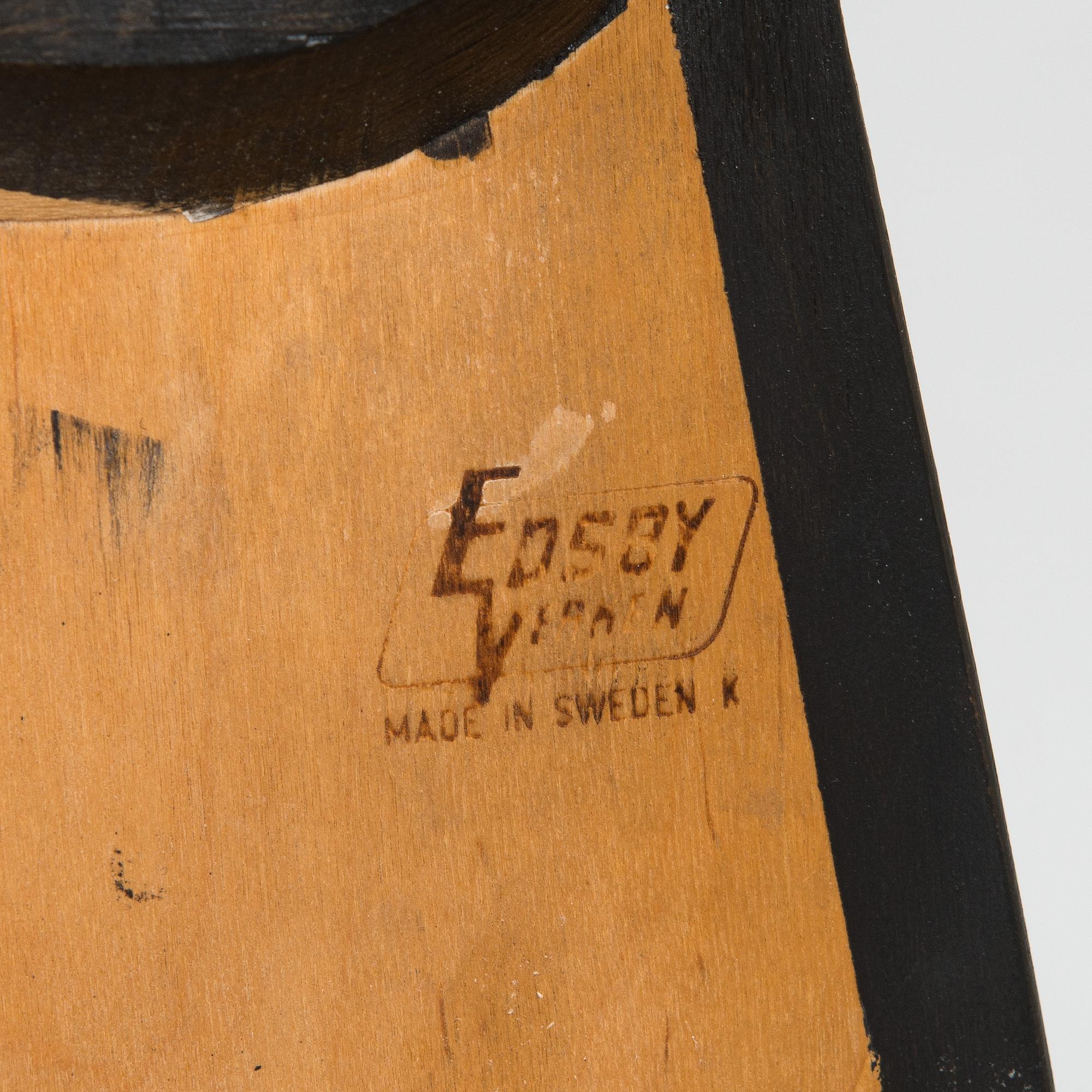Ilmari Tapiovaara, stolar, 2 st, "Fanett", Edsby verken, 1950/60-tal.