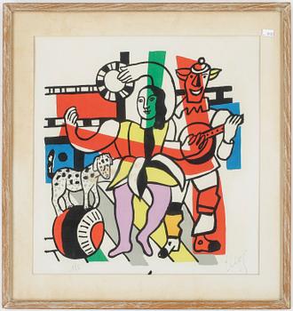 Fernand Léger · FERNAND LÉGER. Litografi, signerad och numrerad 175/210.