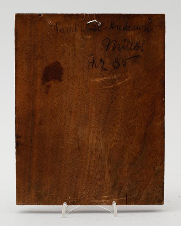 VÄGGRELIEF, 1900-talets första hälft.