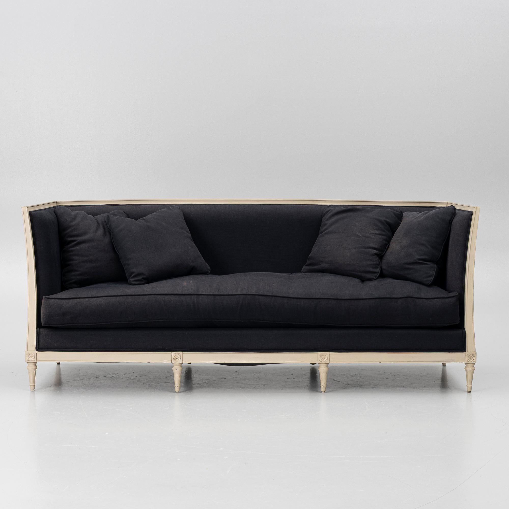 Oscar & Clothilde, sofa, Gustavian style, contemporary.
