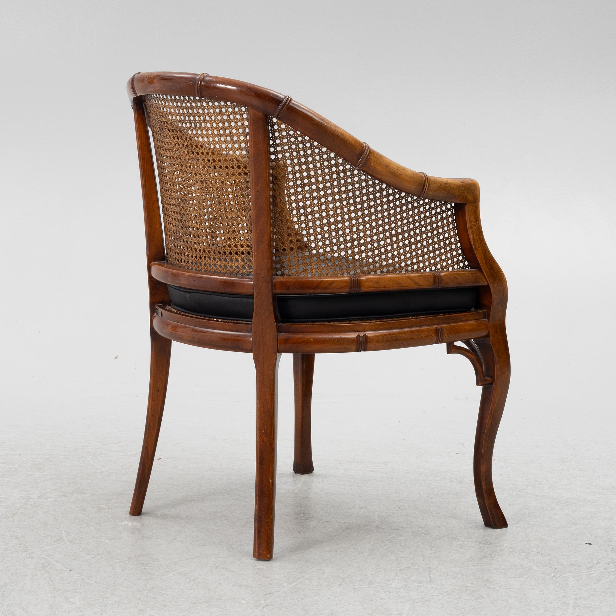 Grange, skrivbord samt stol, "Le Bureau La Fayette", Louis XV-stil, Frankrike, 1900-talets slut.