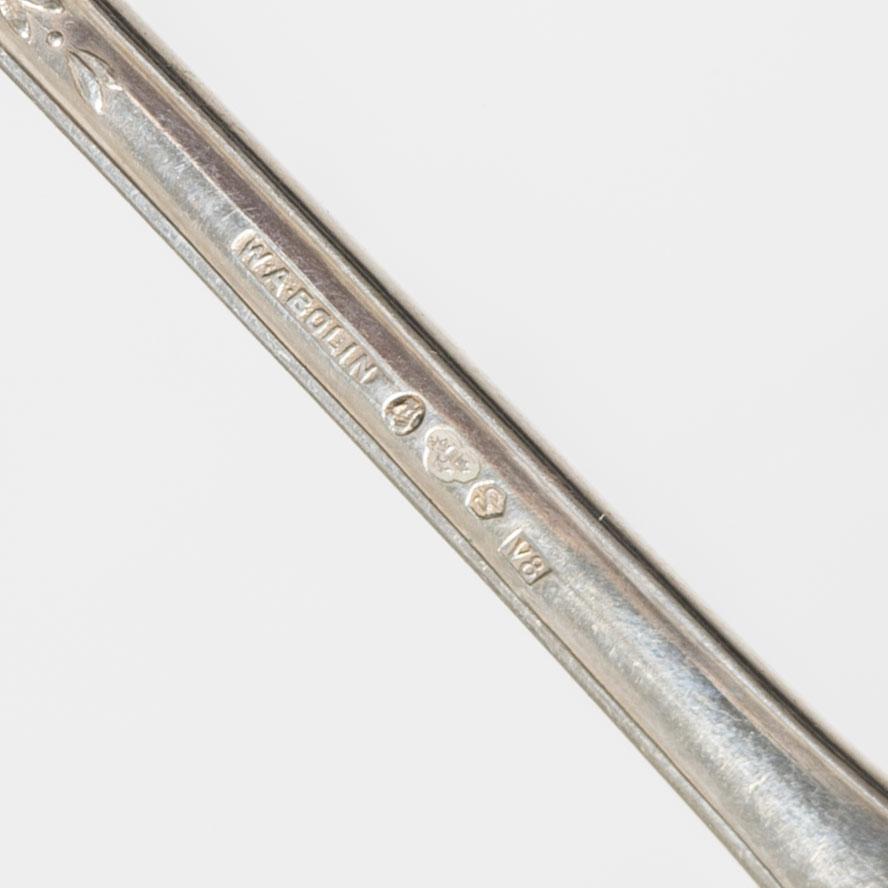 W.A. Bolin, cutlery service parts, 16 pieces, model F, Stockholm 1921-1948.