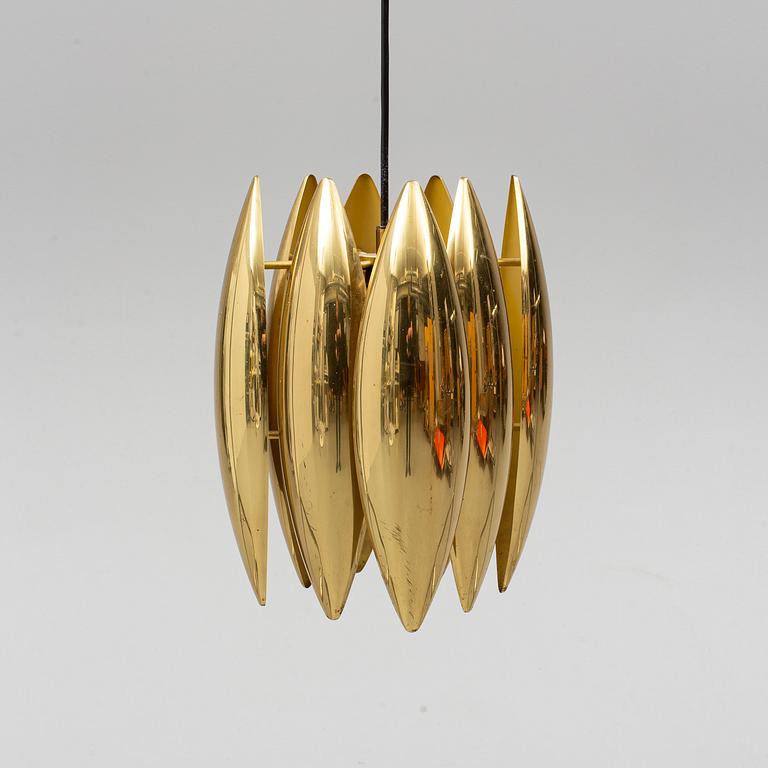 A second half of the 20th century 'Kastor' ceiling lamp by Jo Hammerborg for Fog & Mörup, Denmark.