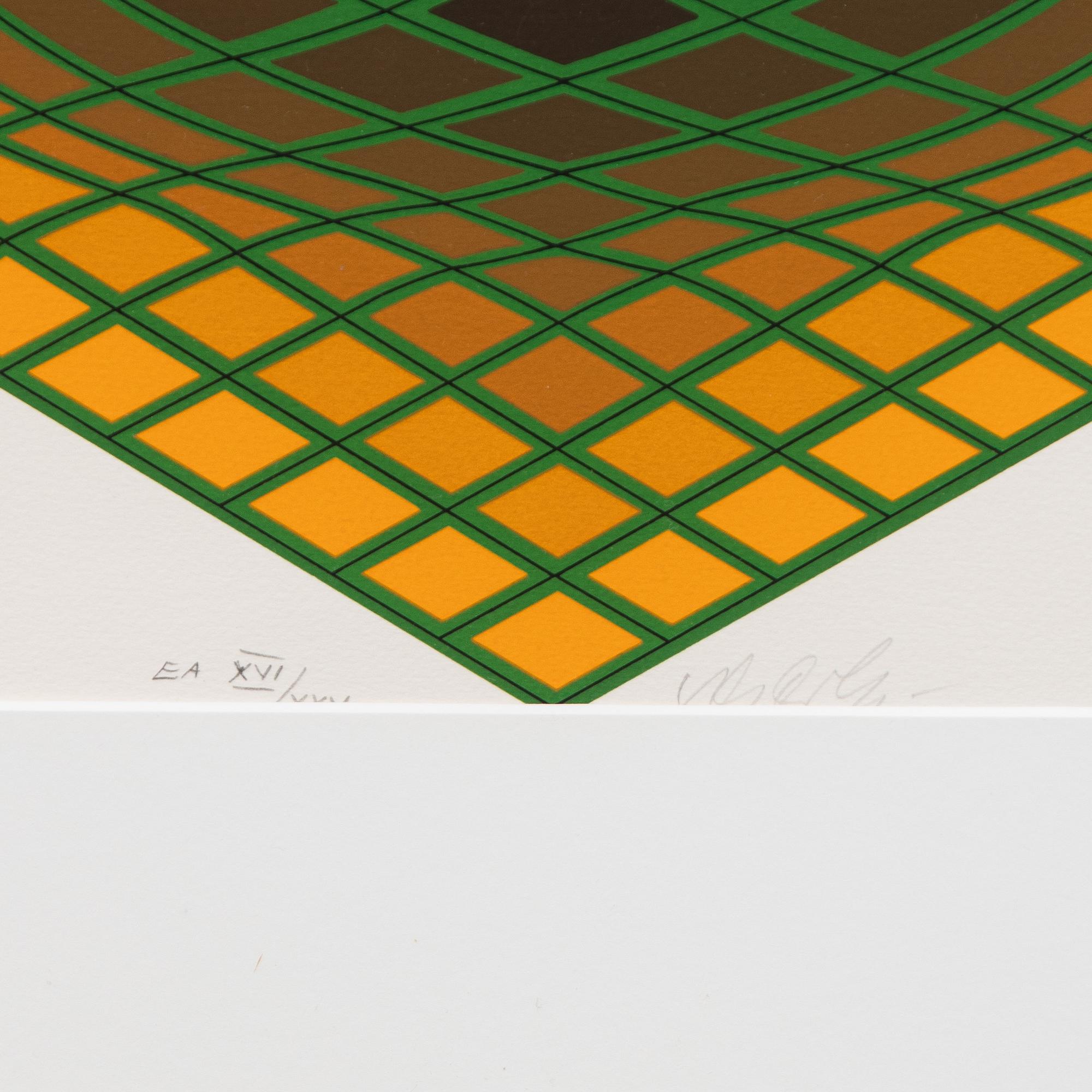 Victor Vasarely, "ST".
