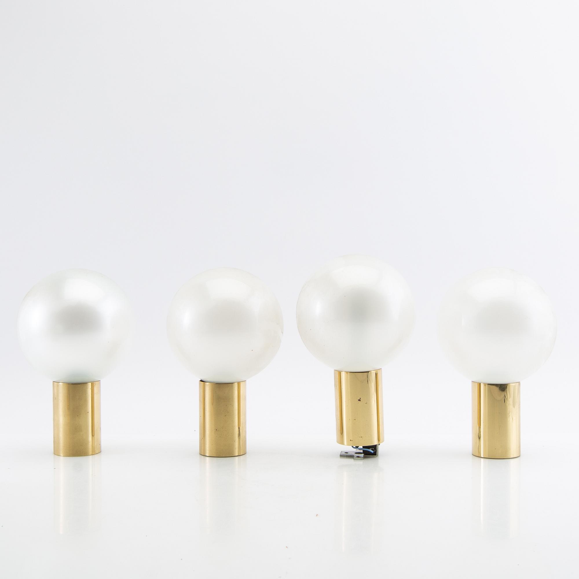 Motoko Ichii, wall lamps, 5 pcs, Personal, 1970s.