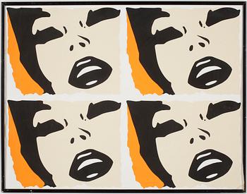 Johnny Acosta · JOHNNY ACOSTA, serigrafi, signerad och numrerad EA II/X.