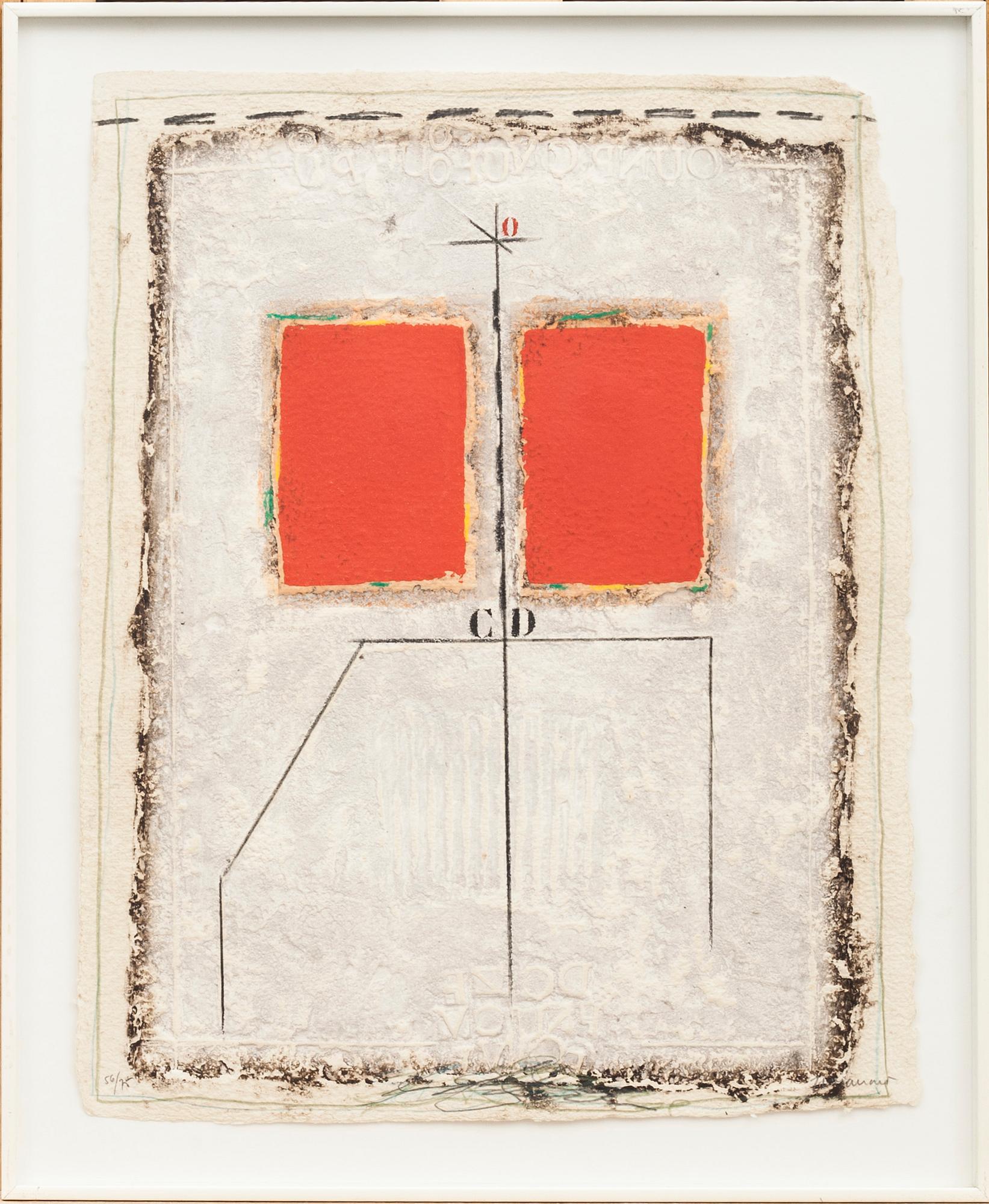 JAMES COIGNARD, 3 st. Etsning, carborundum, signerad och numrerad 56/75.