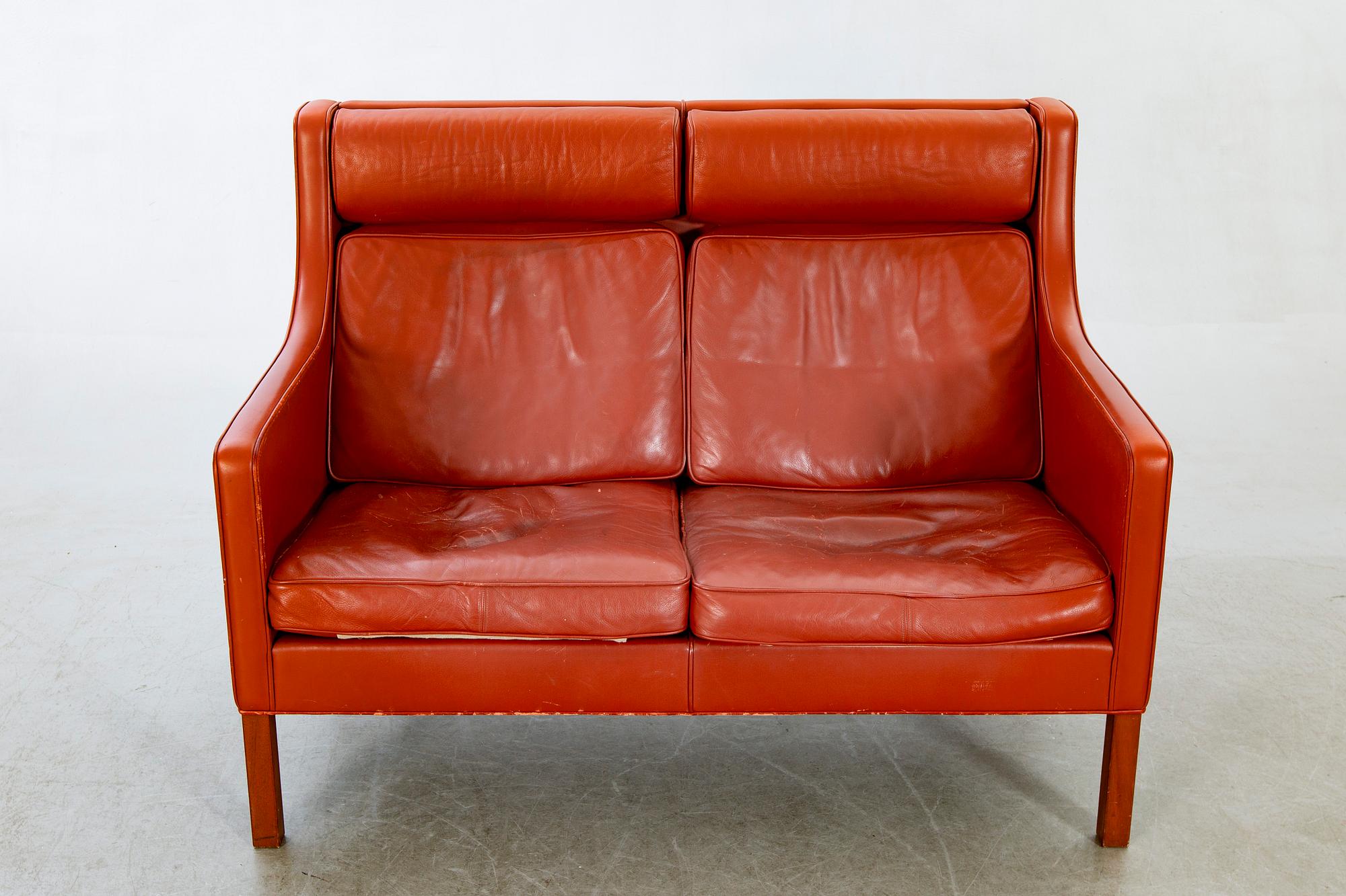 Soffa, Börge Mogensen för Fredericia stolefabrik, modellnummer 2432.