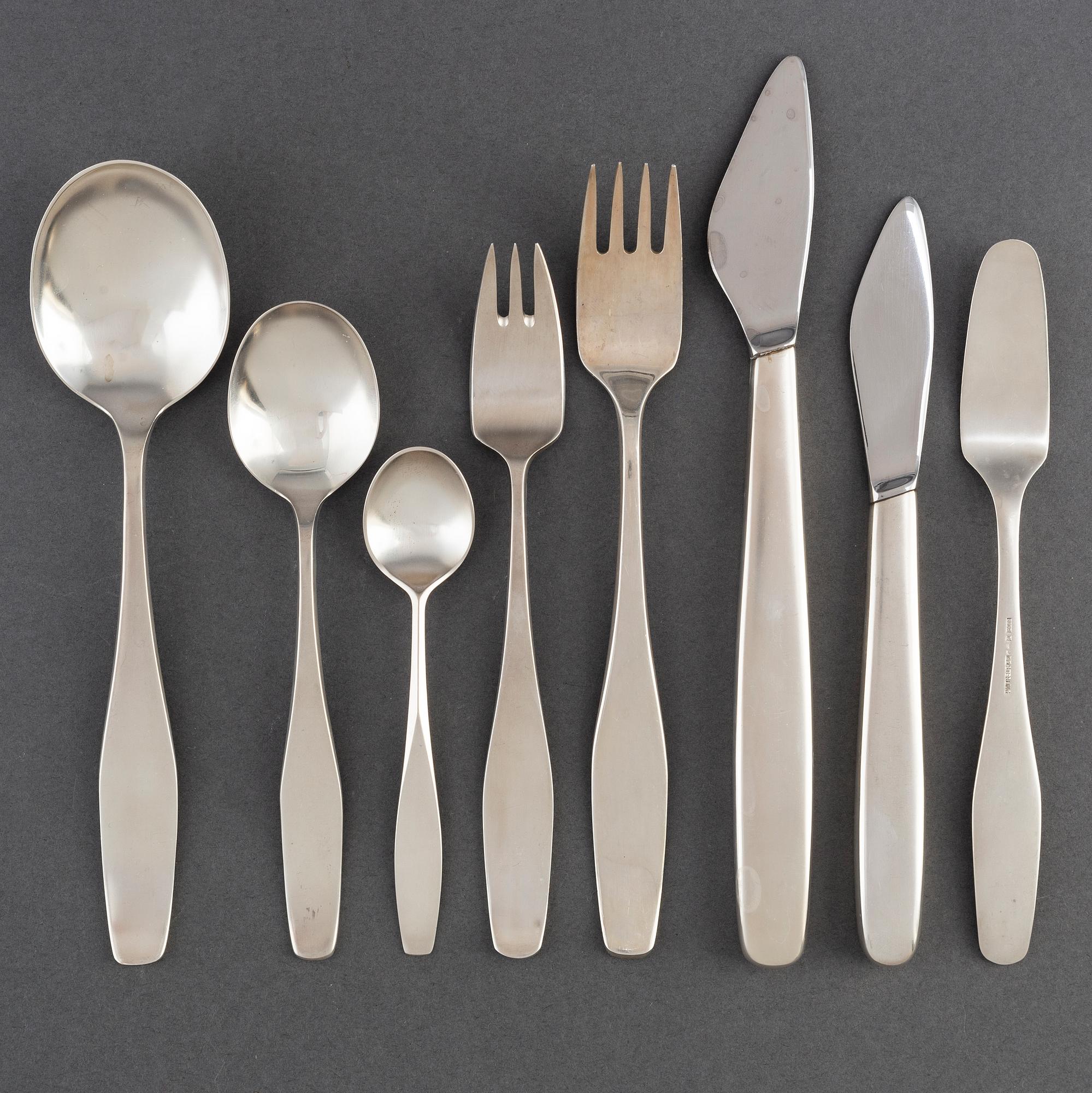 SIGURD PERSSON, bestickservis, 92 delar, silver, "Ultra". Bl Ceson, Göteborg 1975.