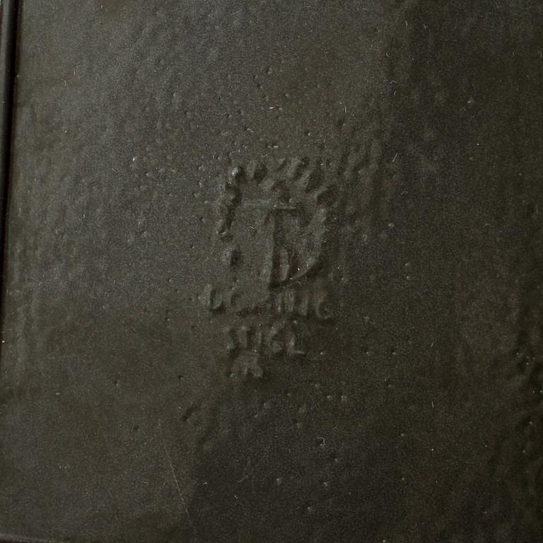 ASKFAT, stengods, "Domino", Stig Lindberg, Gustavsberg, 1900-talets andra hälft.