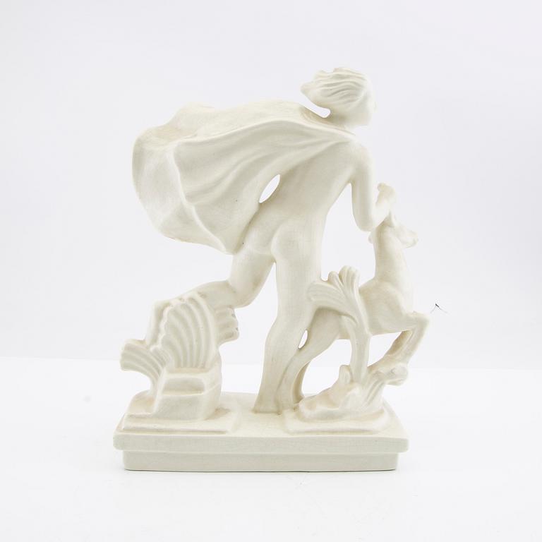 Arthur Percy , skulptur "Diana", Upsala Ekeby 1900-talets första hälft.