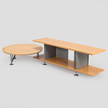 A sideboard / TV stand, Ligne Roset, 2000s.