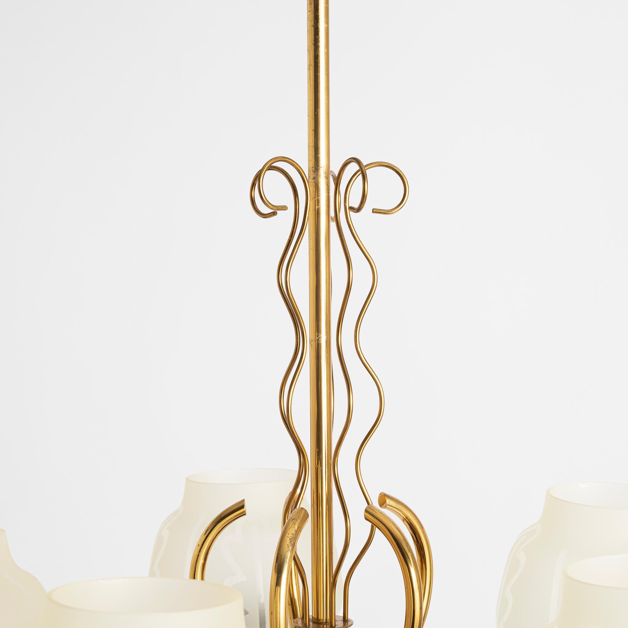 Ceiling lamp, Swedish Modern, 1940s.