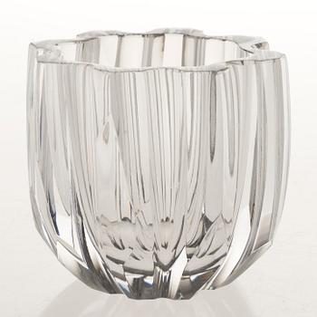 A Tapio Wirkkala glass vase model 3272, signed Tapio Wirkkala Iittala.