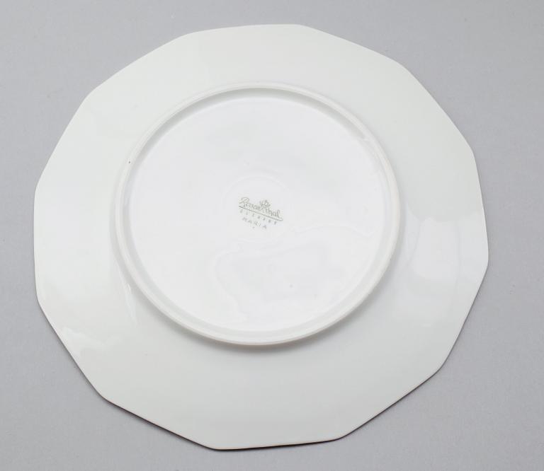MATSERVIS, 57 delar, porslin, "Maria Björnbär", Rosenthal.