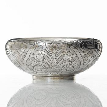 Skål, silver, J. Tostrup, Norge 1902.