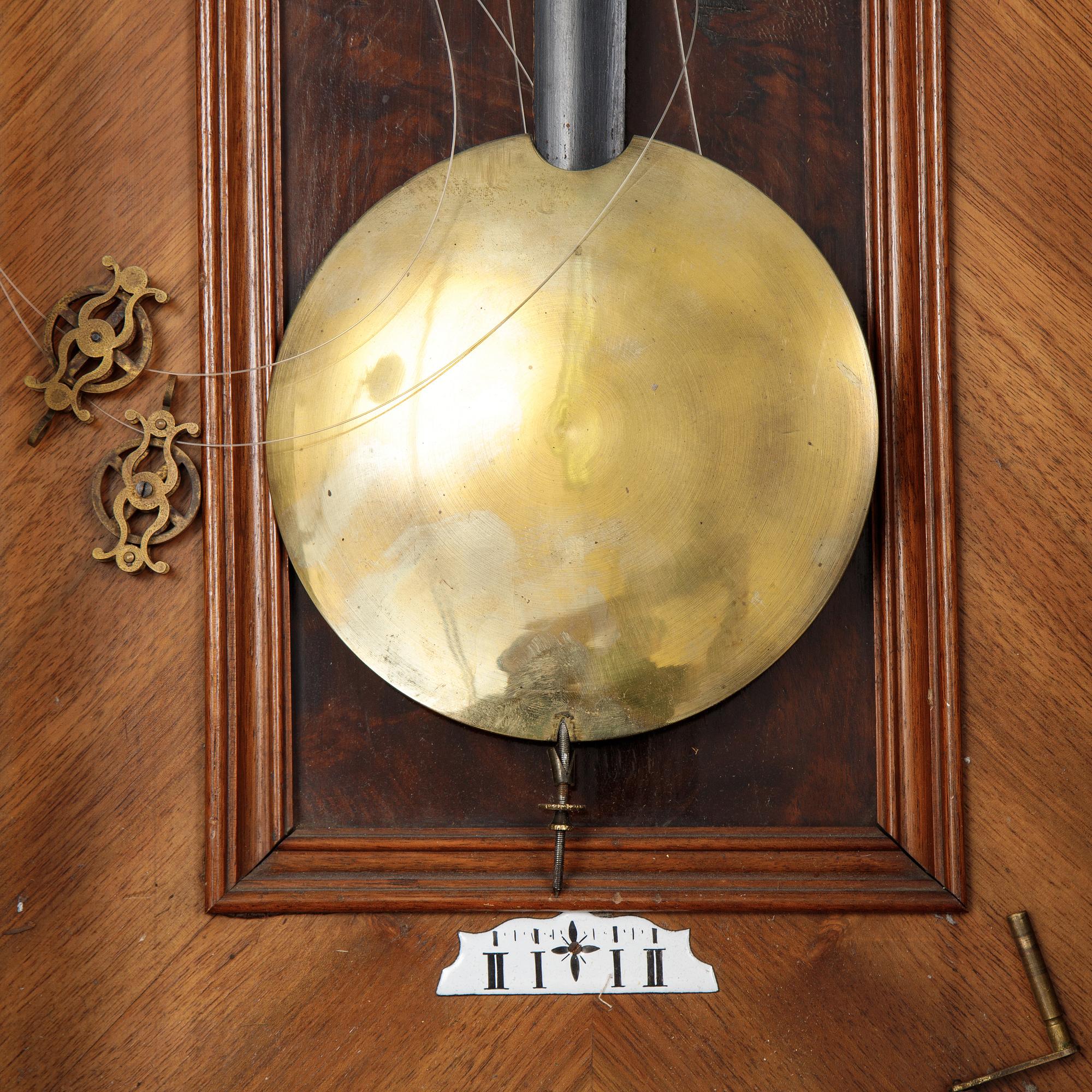 A Viennese Neo-Renaissance wall regulator clock, late 19th Century.