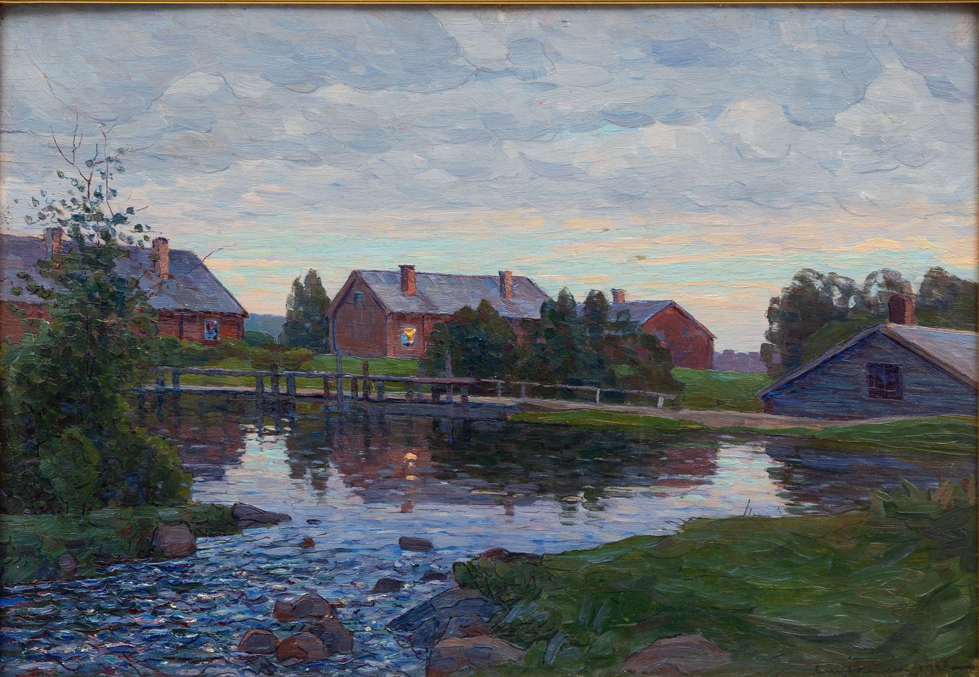 Carl Johansson, "Bruksdammen, Gålsjö".