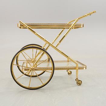 A serving trolley, second half of the 20th century.