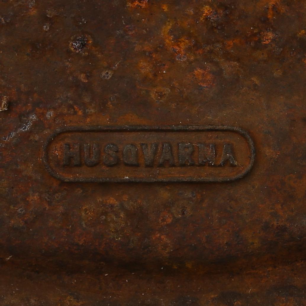 VÄGGSKÖLDAR, 1 par, gjutjärn, 1800-talets andra hälft.