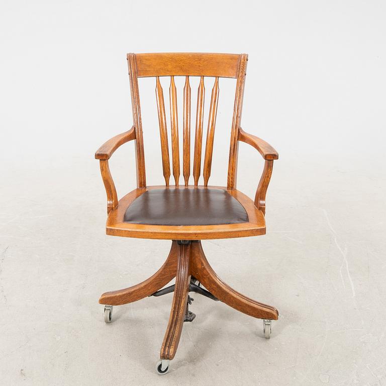 Kontorsstol 1910-tal Åtvidaberg.