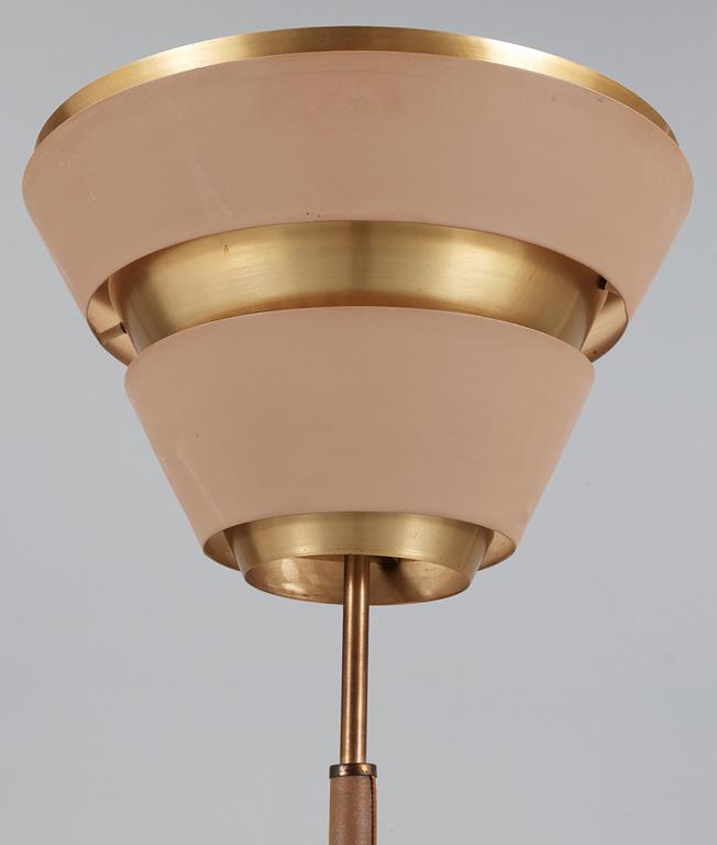 OKÄND FORMGIVARE, möjligen en skiss av Alvar Aalto tänkt för Valaistustyö, golvlampa 1950-tal.