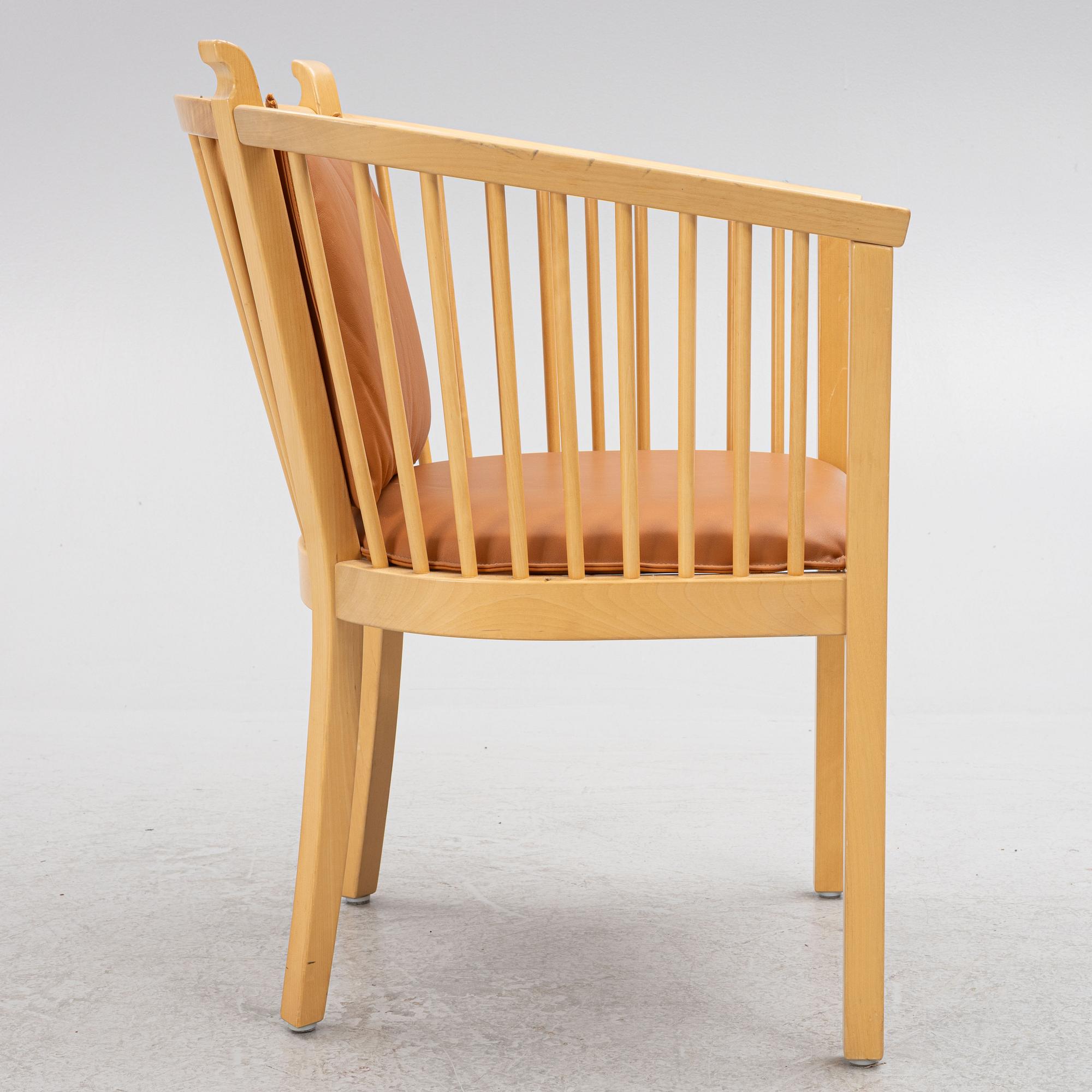 Karin Mobring & Tomas Jelinek karmstol "Stockholm" IKEA sent 1900-tal.