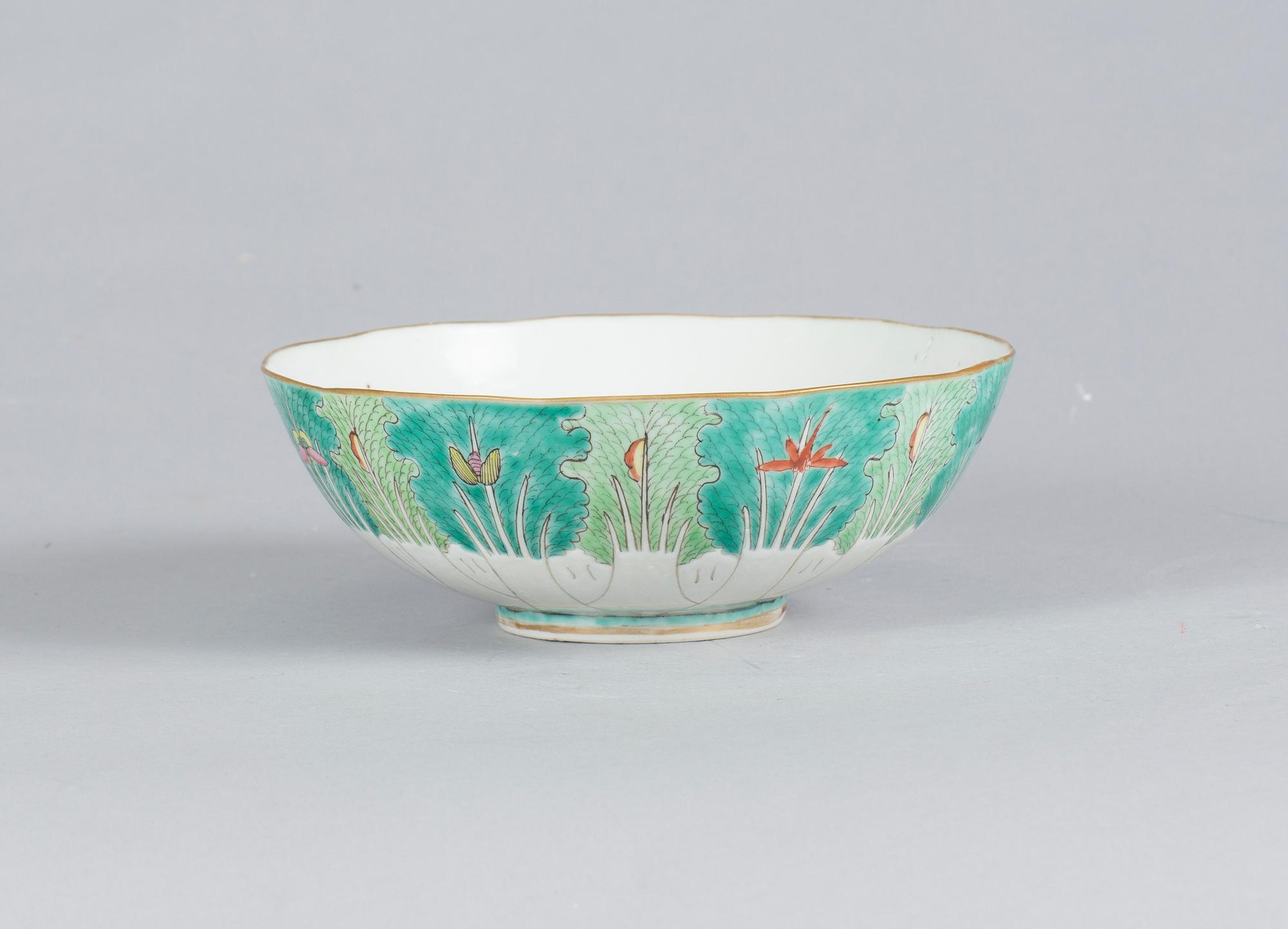 SKÅL, porslin, Kina 1900-tal.