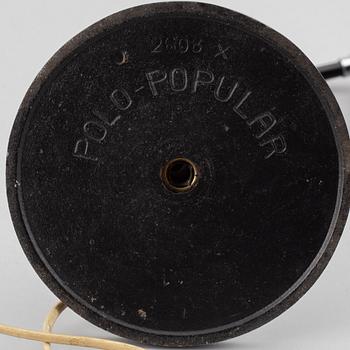 CHRISTIAN DELL, a model 2608 'Polo-Populär' table light, Bünte & Remmler, 1930's/40's.