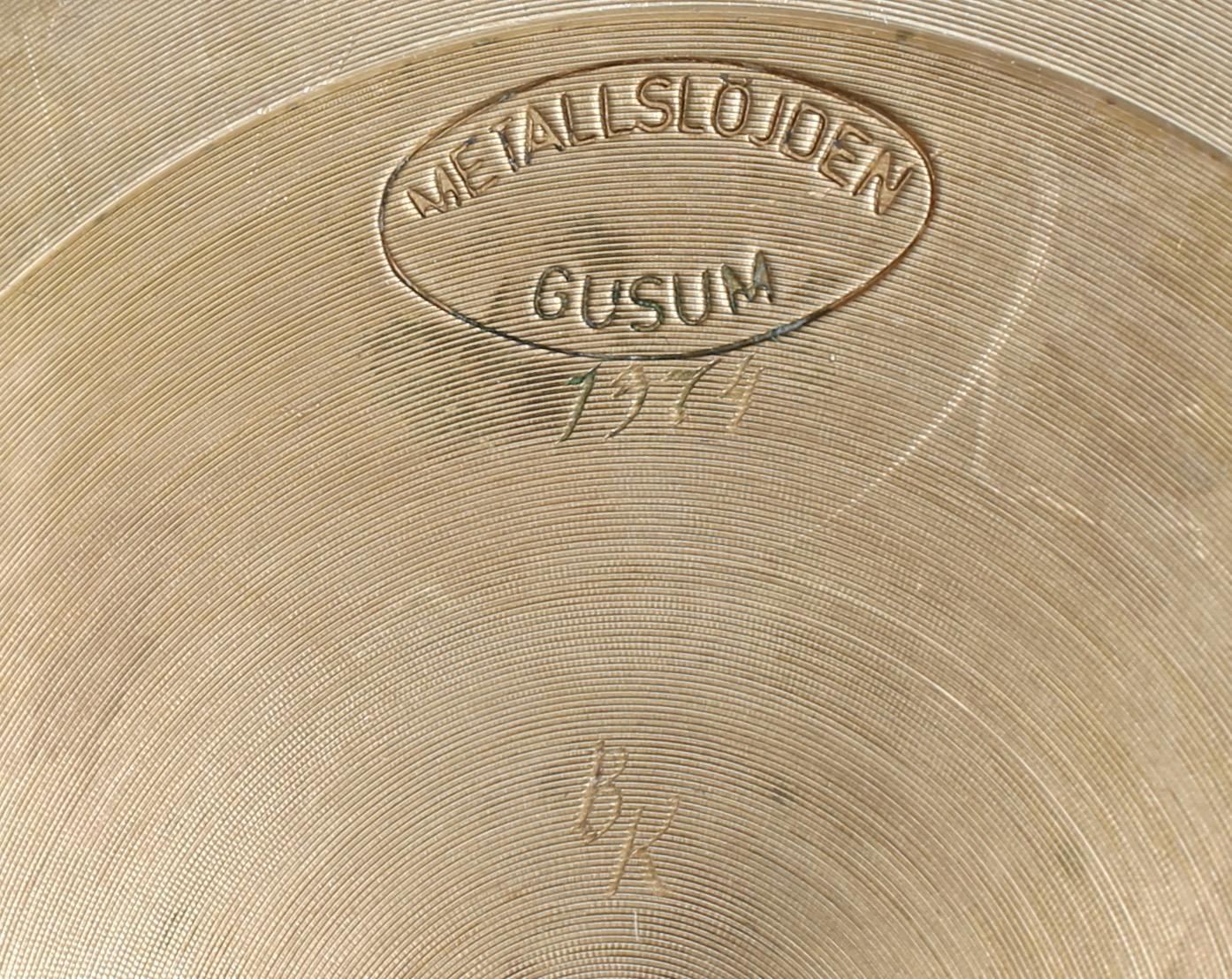 KANDELABER, Gusum, Metallslöjden .