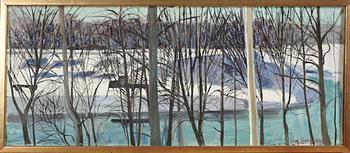 SVEN LJUNGBERG, olja på duk, sign.