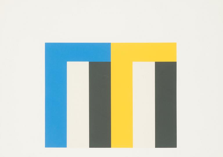 Carolus Enckell, serigrafi, signerad och daterad -85, numrerad 6/10 EA.