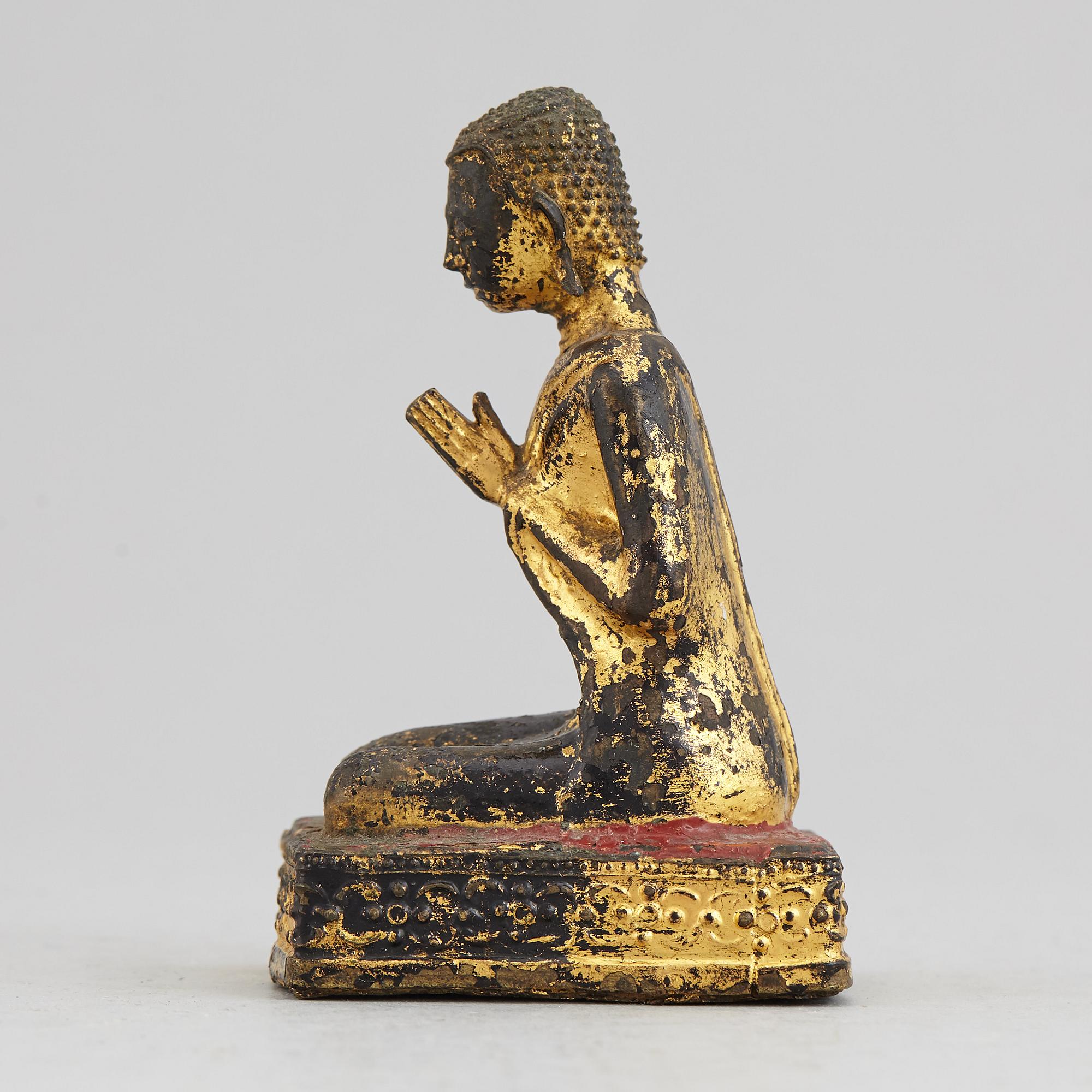 A bronze sculpture, Bangkok style, Thailand, circa 1900.