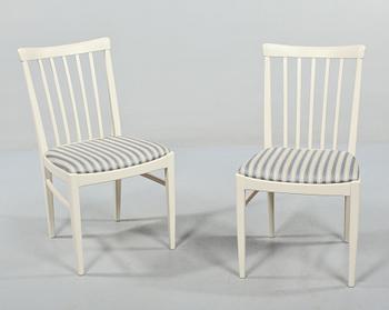 STOLAR, ett par, "Herrgården", Carl Malmsten, Bodafors, 1960-tal.