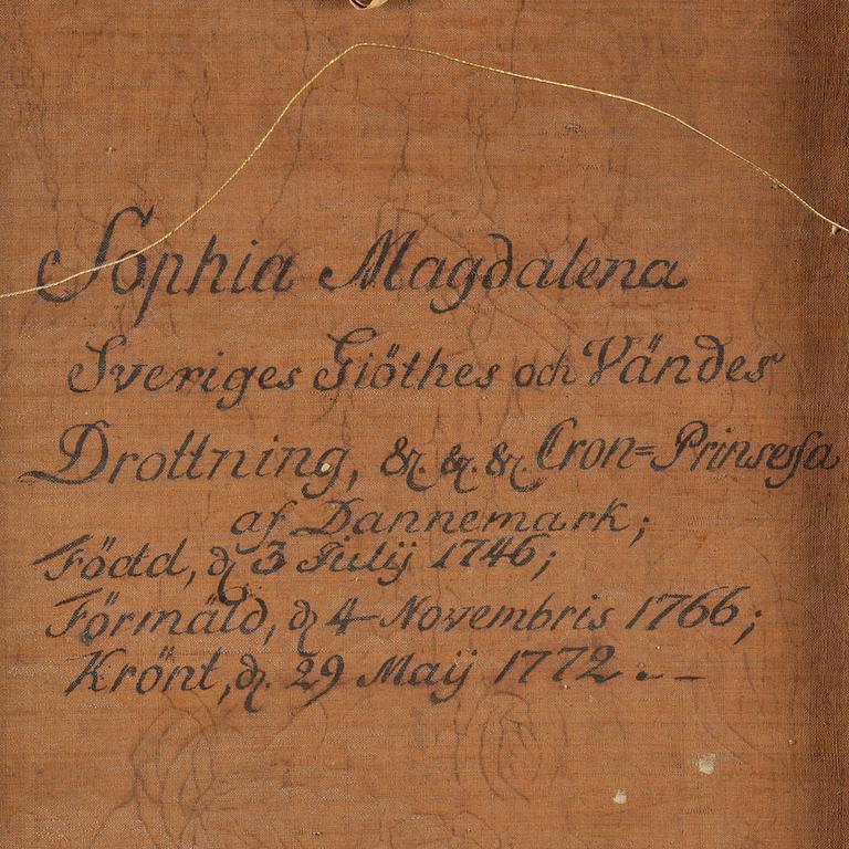 Swedish artist, 18th century, after Alexander Roslin, “Gustav III” (1746–1792) & “Sofia Magdalena” (1746–1813).
