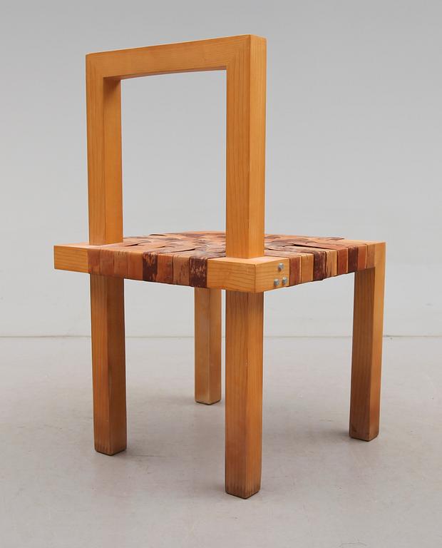 STOL, "Näverstolen Octo", 2/10, Niels Hvass, Källemo, 1900-talets andra hälft.