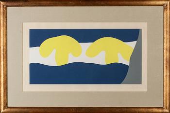 HANS ARP, serigrafia, signeerattu, numeroitu 75/135.