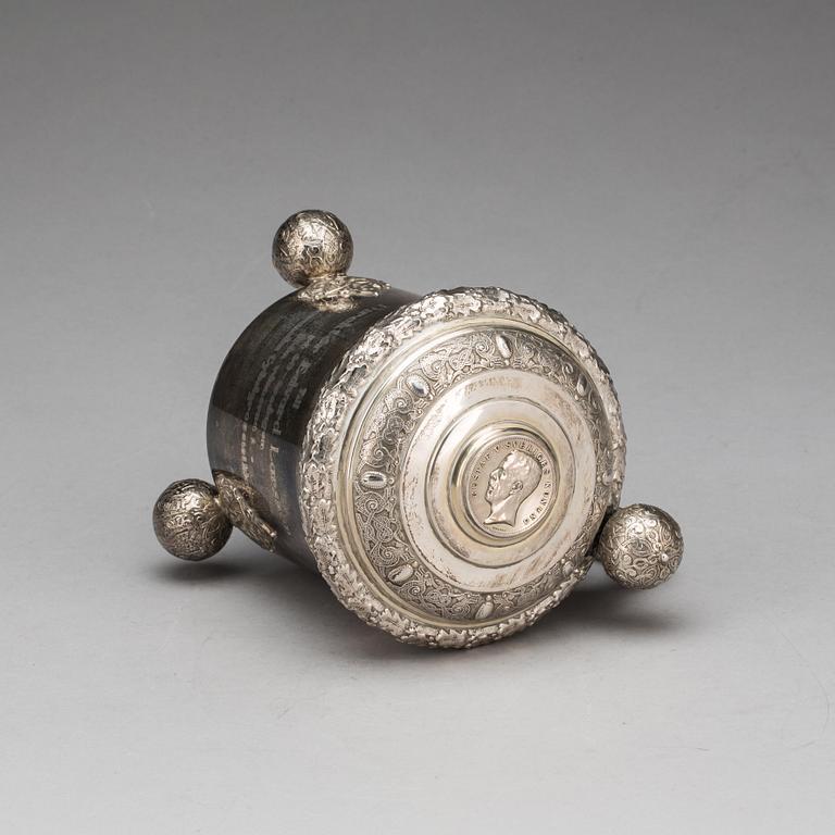 STOP, silver, GAB, Stockholm, 1943, vikt ca 820g.