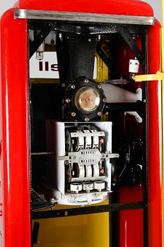 BENSINPUMP, Shell, The Tokheim pump, USA, 1900-talets mitt.