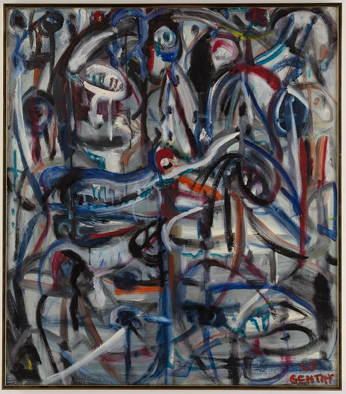 Herbert Gentry, olja på duk, signerad och daterad -65.