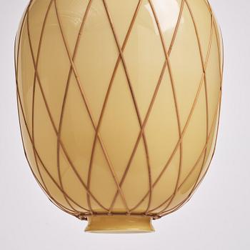 Harald Notini, taklampor, ett par, modell "11555", Arvid Böhlmarks Lampfabrik, Stockholm, 1940-tal.