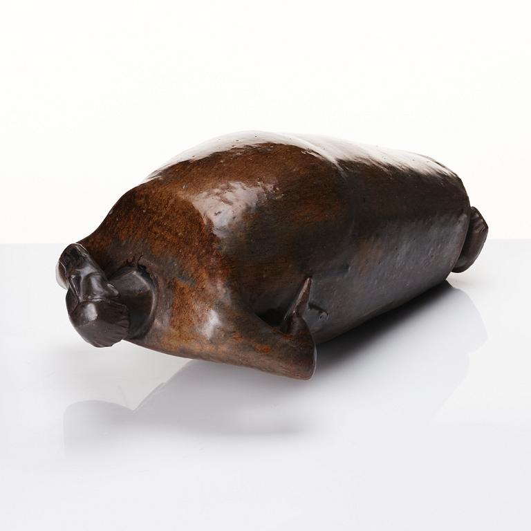 Åke Holm, a stoneware sculpture, Höganäs, Sweden probably 1950s.