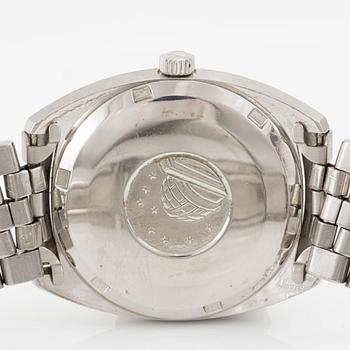Omega, Constellation, "C", Chronometer, "Linen Dial", wristwatch, 35 mm.
