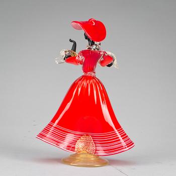 FIGURIN, glas, Murano.