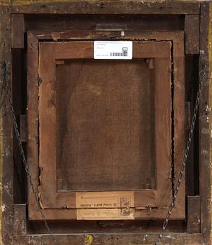 OKÄND KONSTNÄR, olja på duk, 1800-tal.