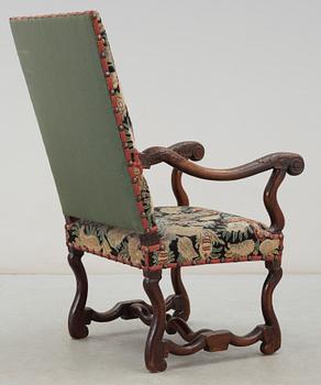 KARMSTOL. Barock, Frankrike, 1700-tal.