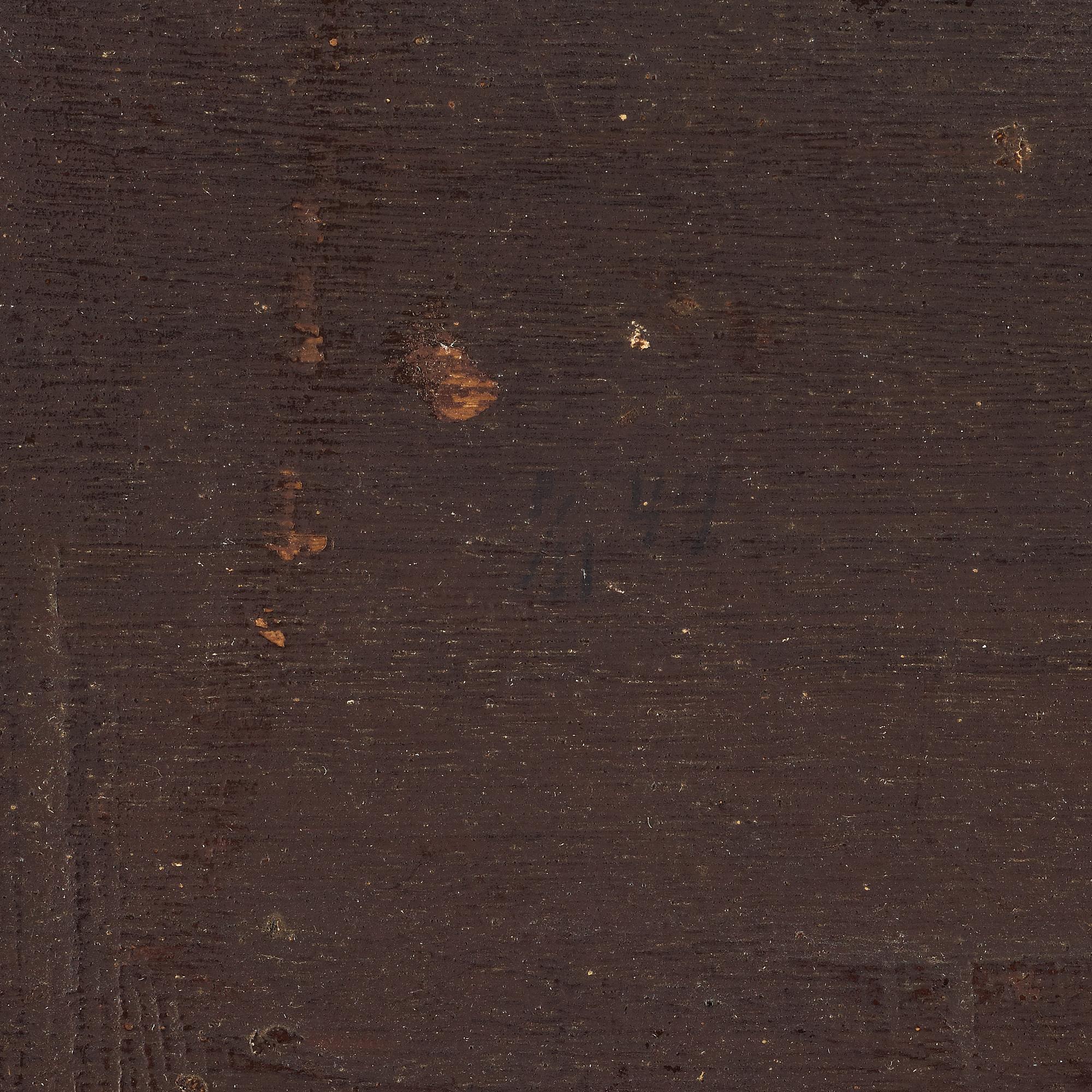 DAVID TENIERS D.Y, Efter, olja på pannå, 1800-tal, bär signatur.