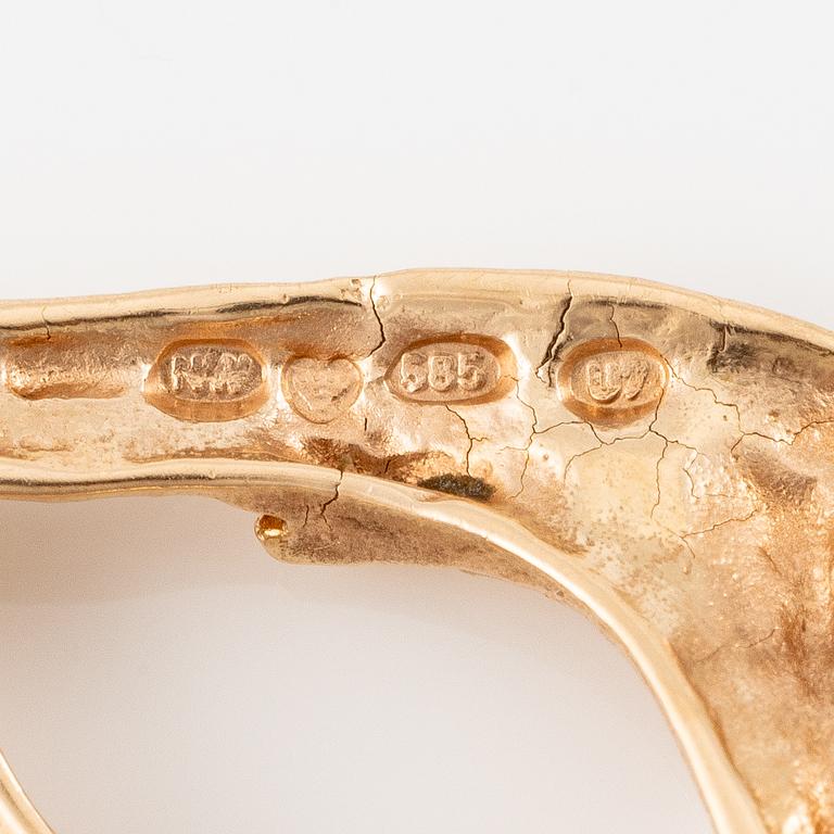 Bracelet 14K gold, Finland 1973.